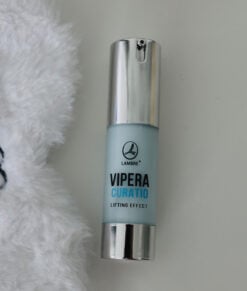 Serul VIPERA CURATIO este un produs revolutionar, unisex, creat pe baza de venin de vipera SYN-AKE®, cu rezultat de lifting instant.